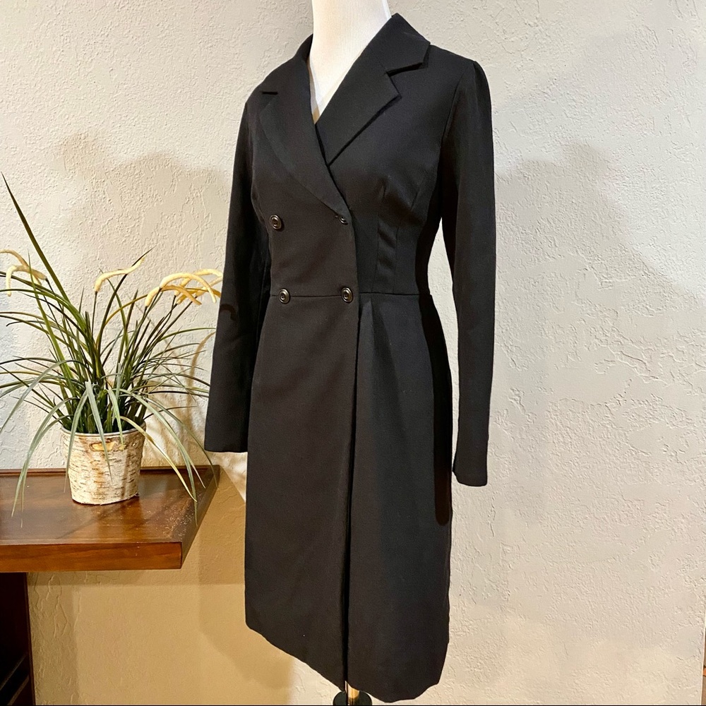 Euc Pendleton Virgin Wool Double Breasted Coat Dr… - image 2